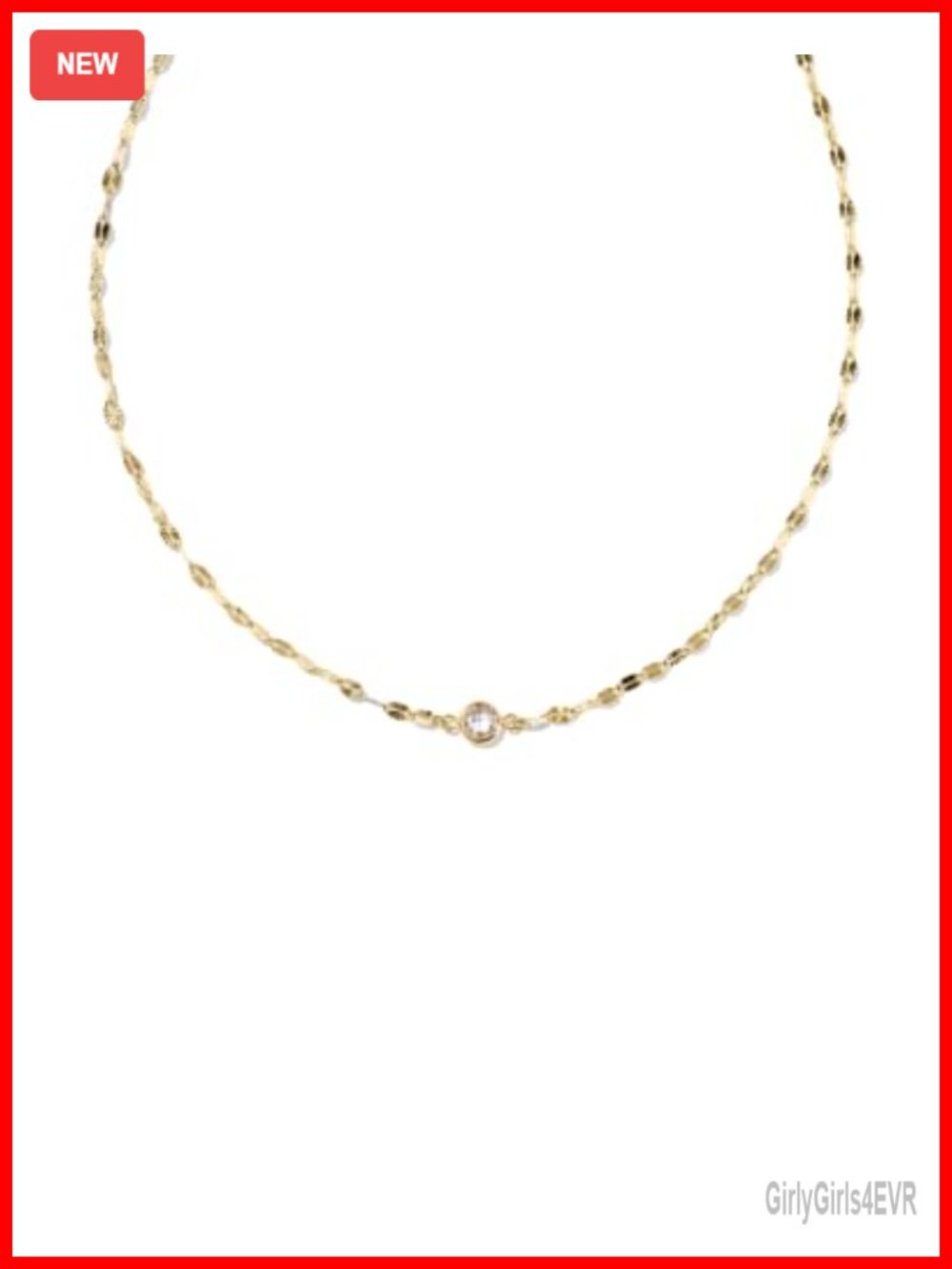 Sunburst Pendant Necklace 14K Yellow Gold-Filled Chain Lobster Clasp 16in